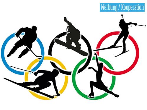 Die vier olympische Ringe (Werbung)