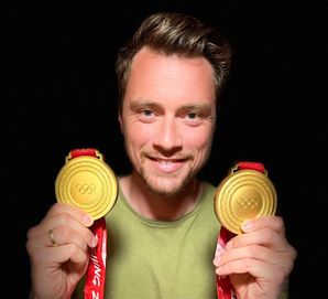 Rennrodler Johannes Ludwig mit 2 Goldmedaillen