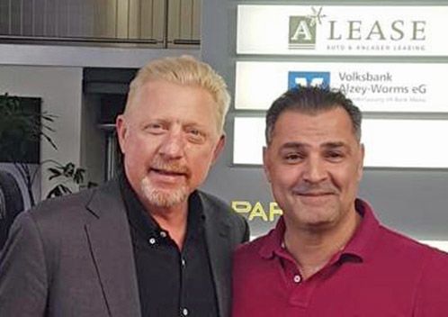 Boris Becker und Khaled Ezzedine